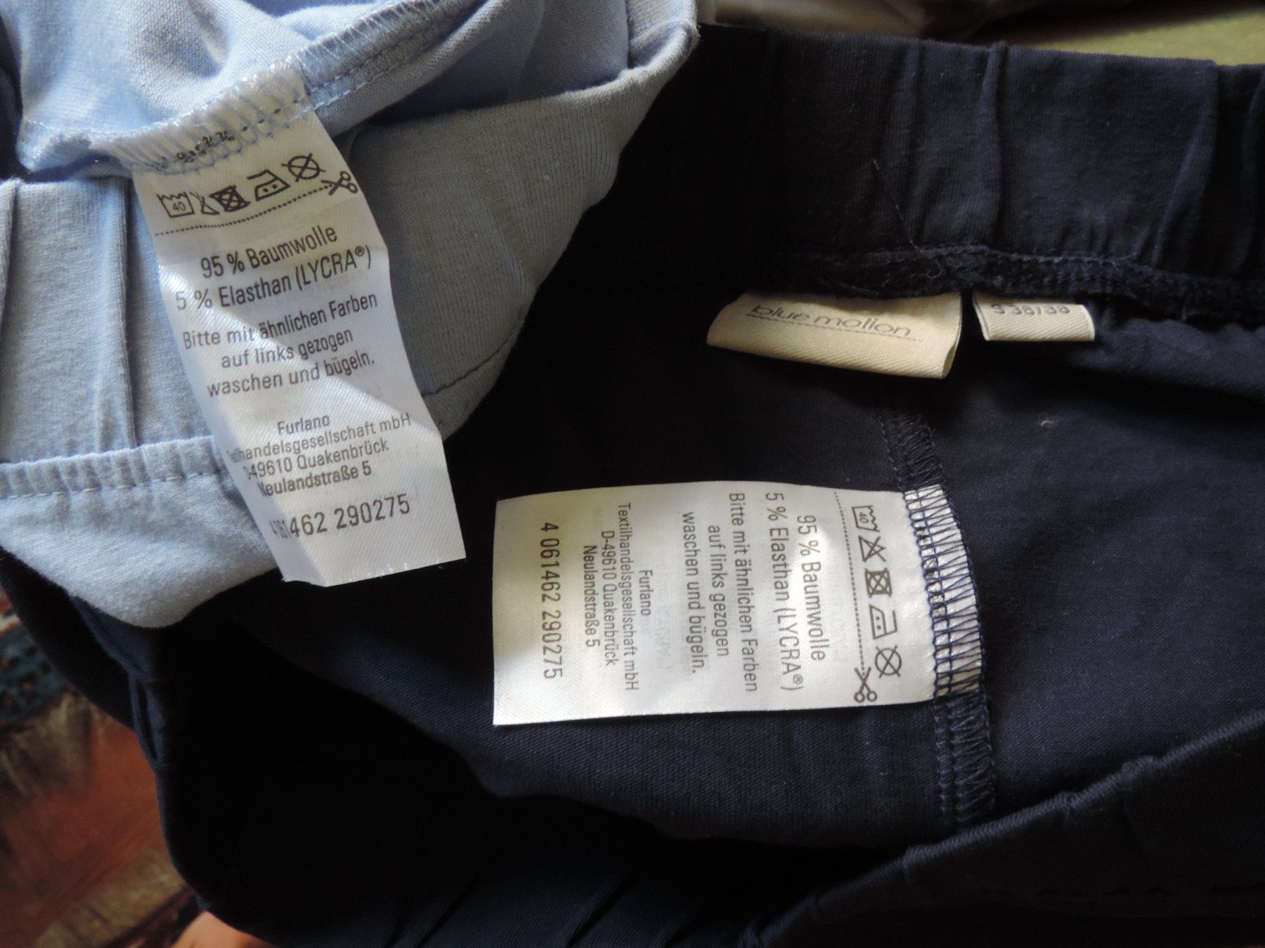 Pantaloni: shorts stretch bleus – Nuovo (secondo la descrizione) da Genève venduto da Axelle333 6