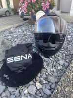 Sena Impulse Klapphelm Motorradhelm Helm schwarz matt