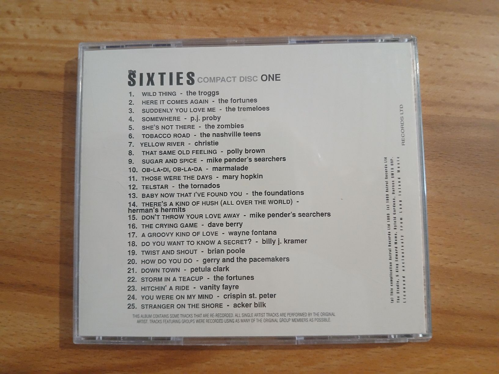 CDs: CD The Sixties 25 Classic Hits Volume 2 compilation – D'occasion à Le Sentier par arc_2thy 2