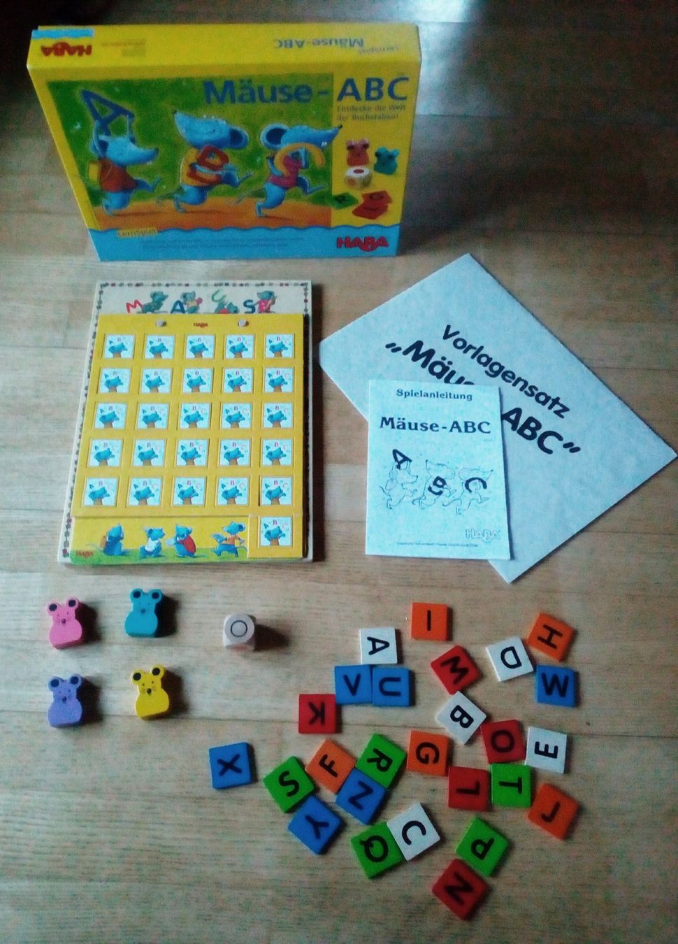 Haba Giochi: HABA 4562 "Mäuse - ABC" ab 5 – Nuovo (secondo la descrizione) da Zeneggen venduto da shemesh_ 2