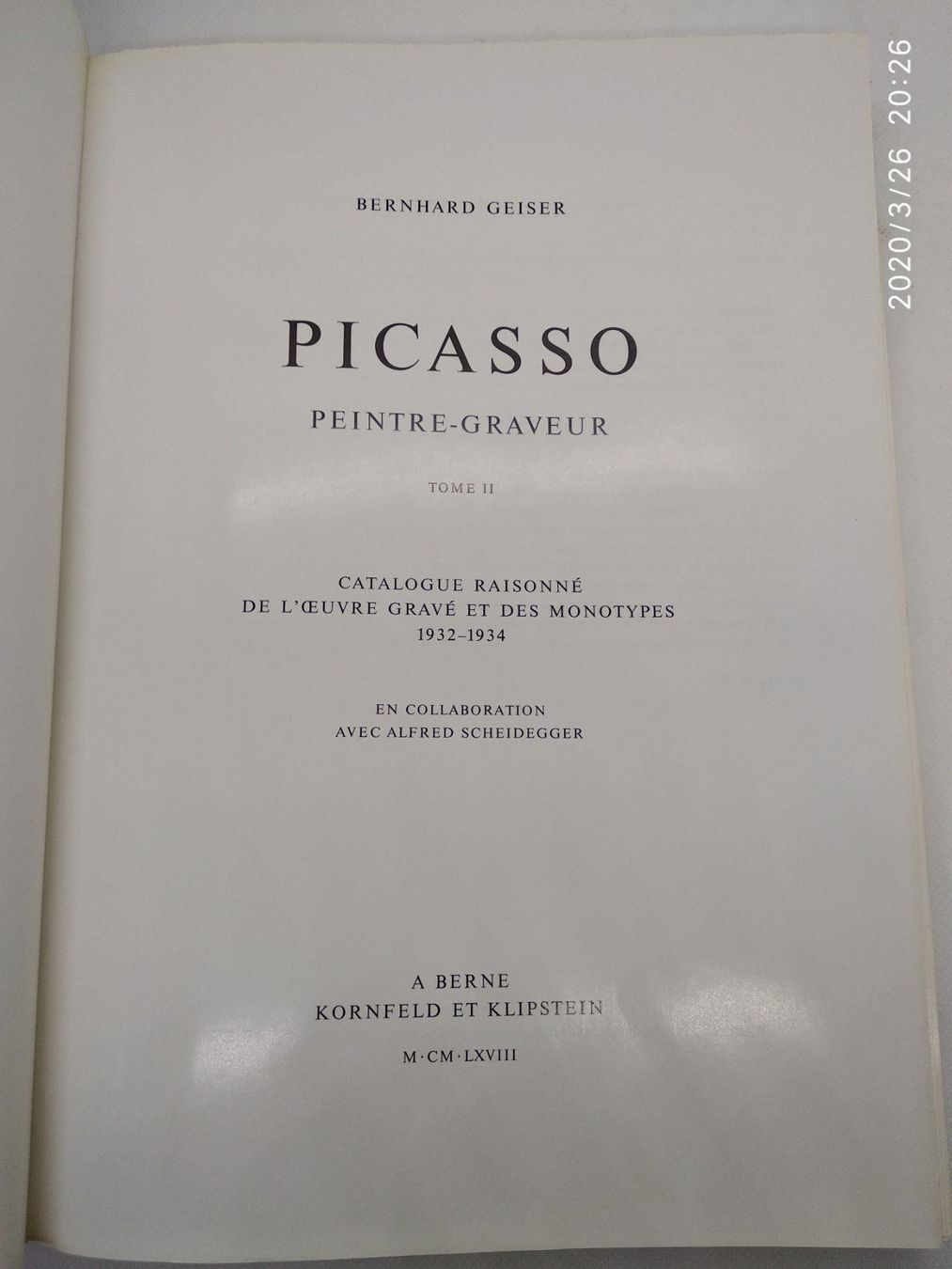 Libri: PABLO PICASSO WERKVERZEICHNIS – Usato da Goldach venduto da Gaip 2