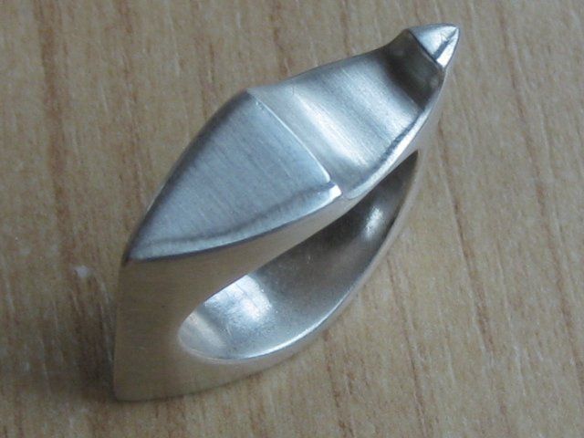 Anelli: extravaganter Ring Silber 925 Gr. 55 – Usato da Ermatingen venduto da Decovin 4