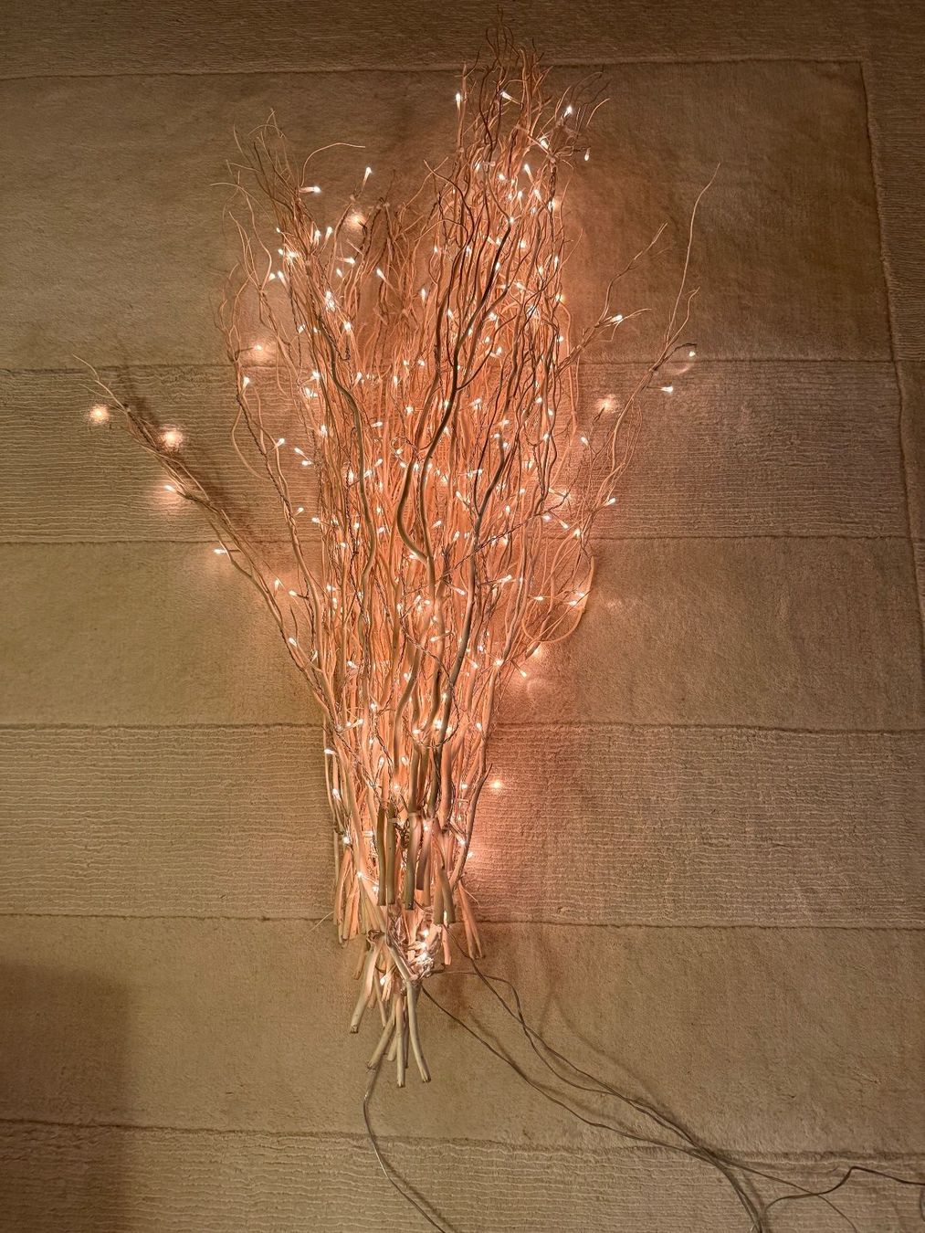 Toutes les décorations: 4 Lichter- Dekosträuche weiss – D'occasion à Rorbas par tun_m7fz 2