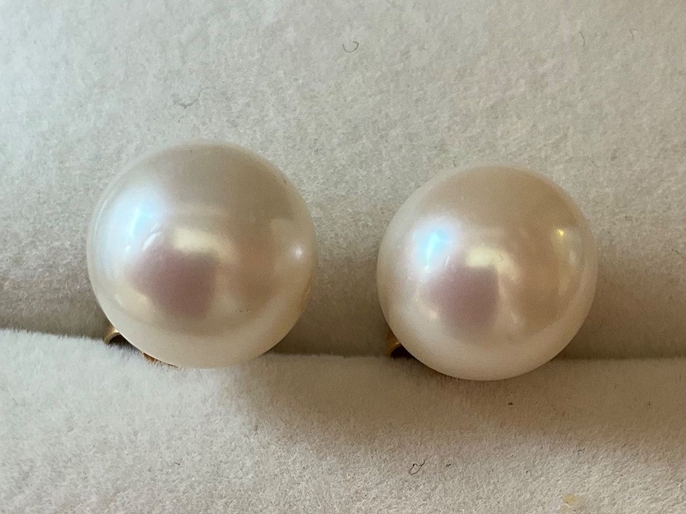 Ohrringe & -stecker: Ohrstecker 750 Zuchtperlen 11.2 mm – Neu (gemäss Beschreibung) aus Bern von Steinfieber 2