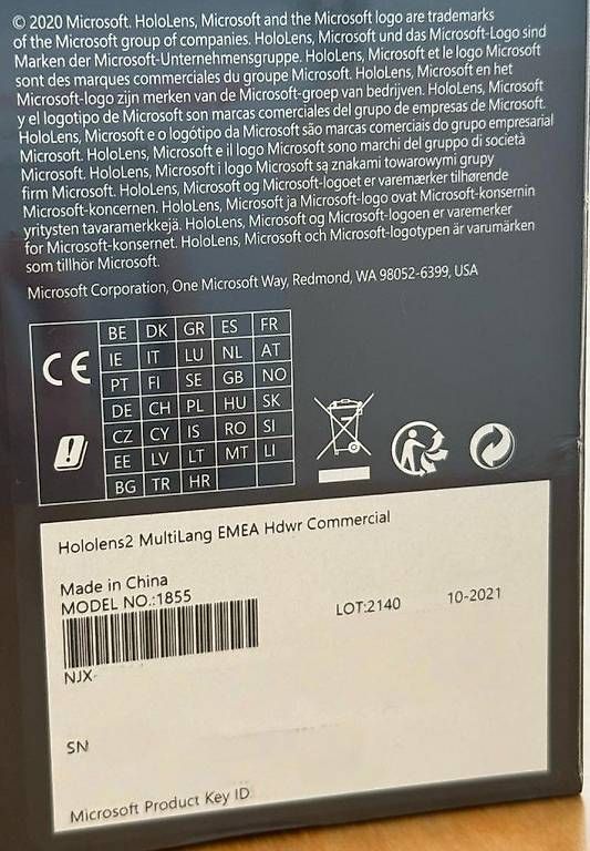 Casco VR: Microsoft HoloLens 2 (original verpackt) – Usato da Reiden venduto da irogarac 2