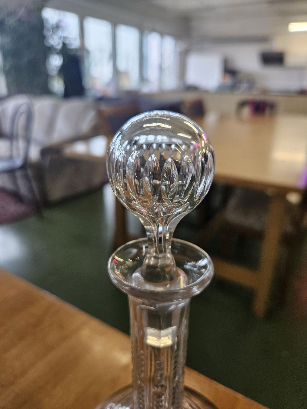 Baccarat Caraffe: Kristall Karaffe Baccarat 22cm  – Usato da Pratteln venduto da Cartonsducoeur_bl 1