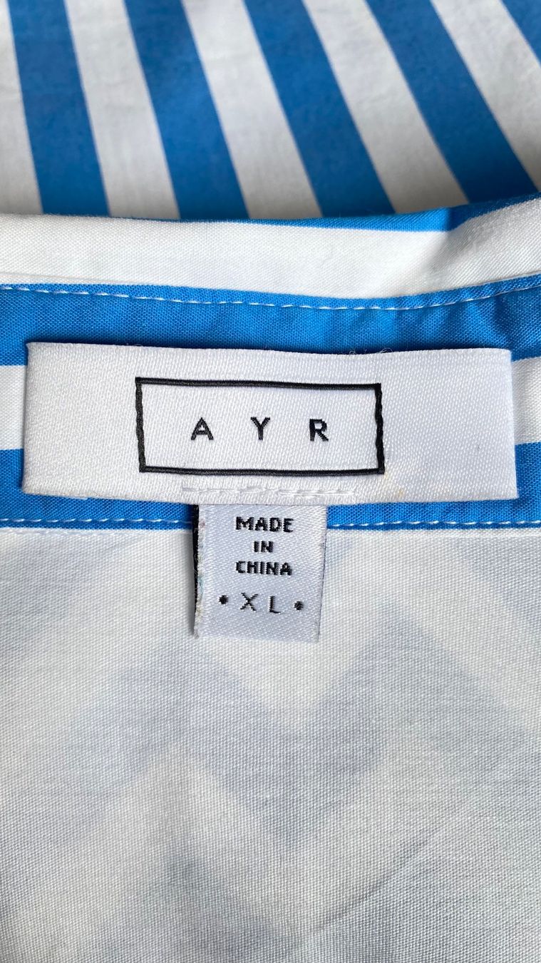 Camicette: AYR Hemdbluse Grösse XL – Usato da Oberwil BL venduto da Leni-Mischi 3