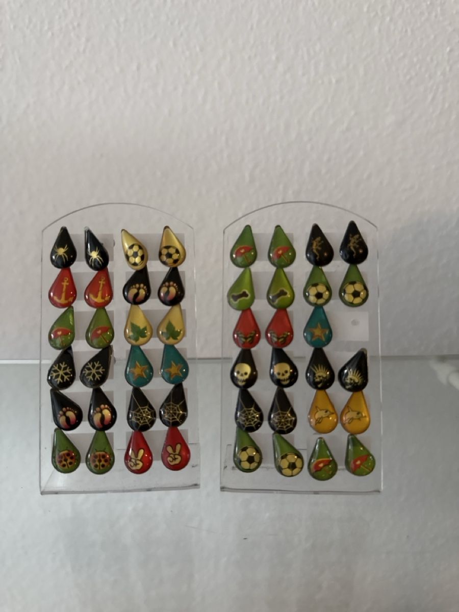 Orecchini pendenti & Orecchini a lobo: Ohrstecker Tropfen Form, Modeschmuck, neu – Nuovo (secondo la descrizione) da Bern venduto da Marym