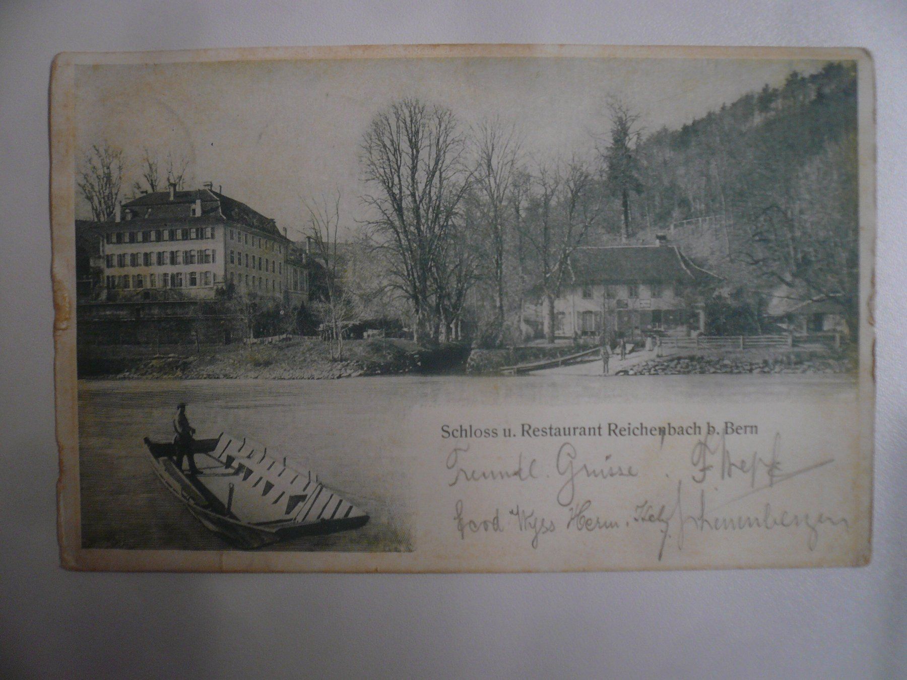 Cartoline postali: s/wAK  REICHENBACH bei Bern – Usato da Oberhofen am Thunersee venduto da luuping99