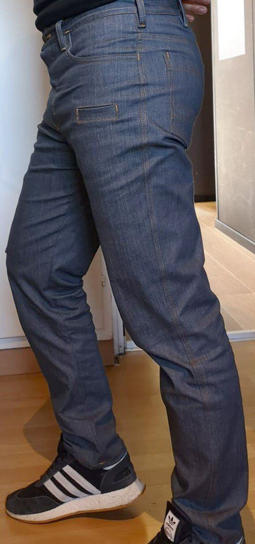 Jeans: Arbeitshose aus Stretch-Denim – Nuovo e nell'imballaggio originale da Brütten venduto da Diana098 1