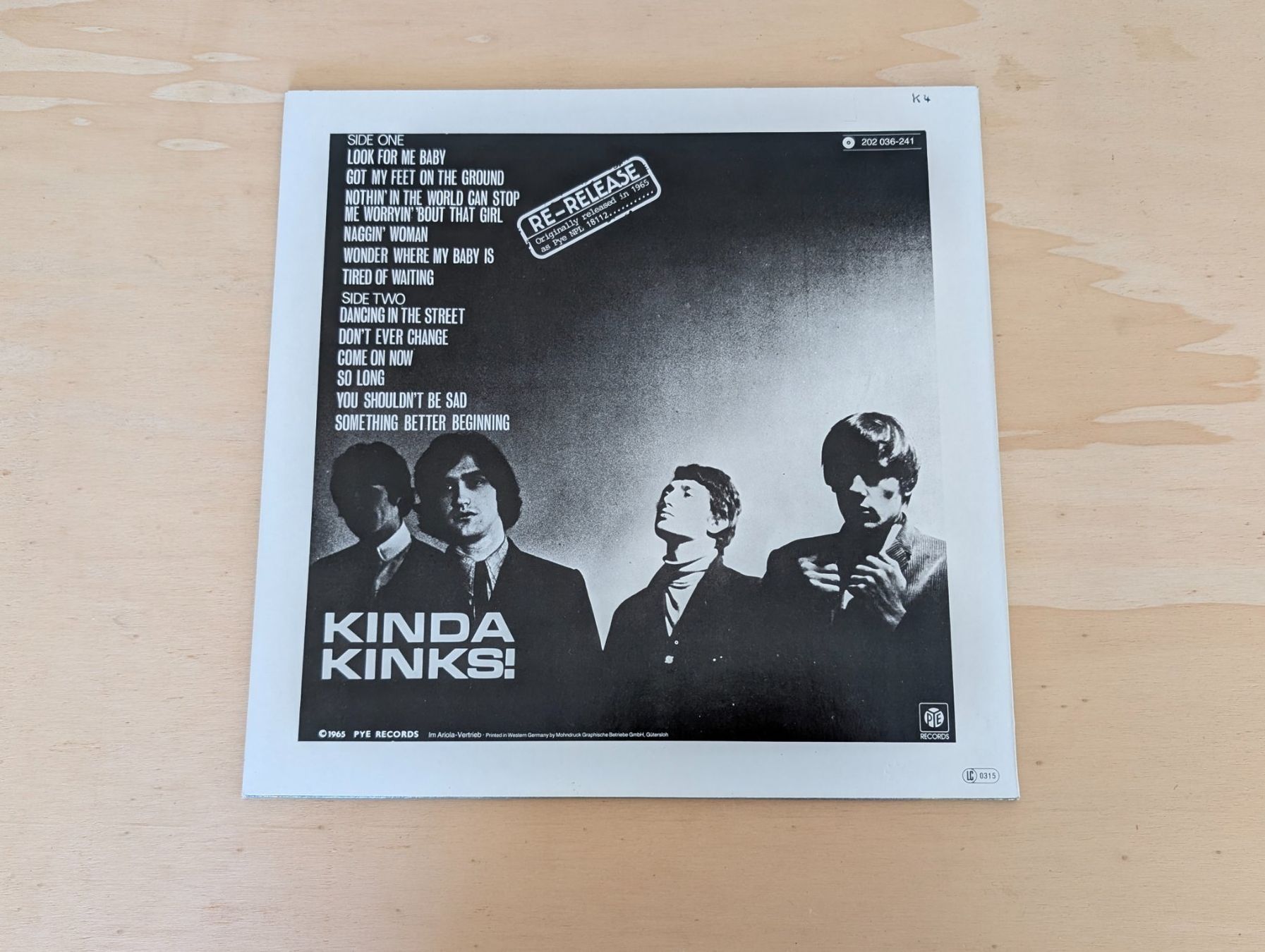 Schallplatten: The Kinks – Kinda Kinks  D 80 – Gebraucht aus Ebikon von kisuM 1