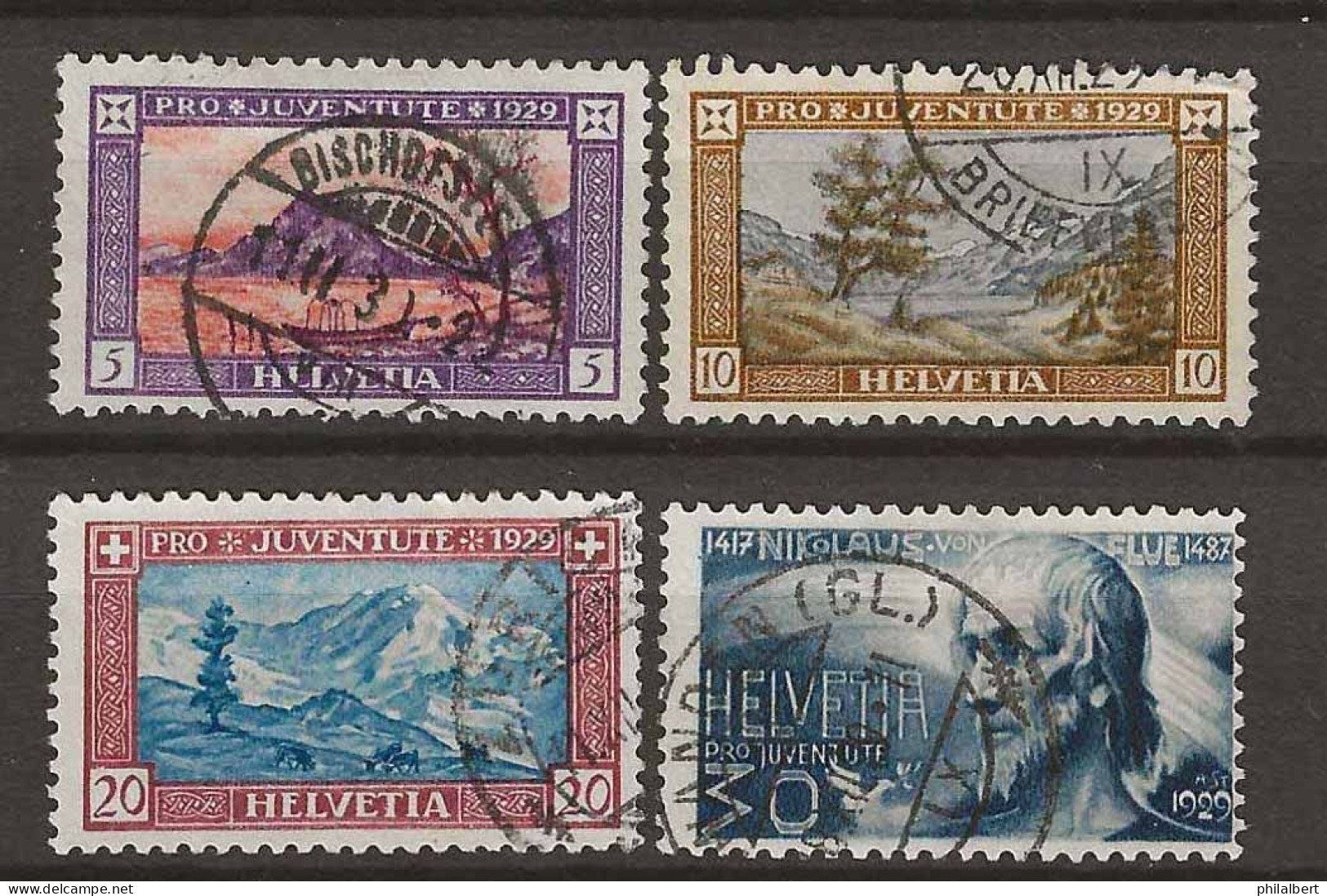Tutti i francobolli: PJ029 - Pro Juventute 1929 obl. – Usato da Trélex venduto da Phil_Albert