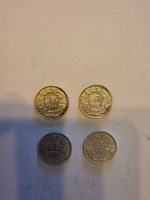 piece argent 4x 50cts 1944, 48, 61, 64