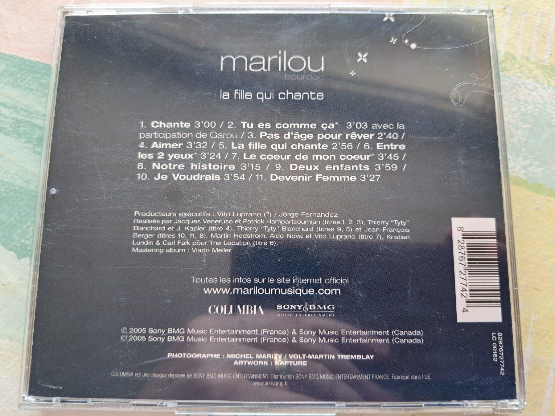 CD: Cd Marilou - La fille qui chante – Usato da Pully venduto da bro_n52j 1
