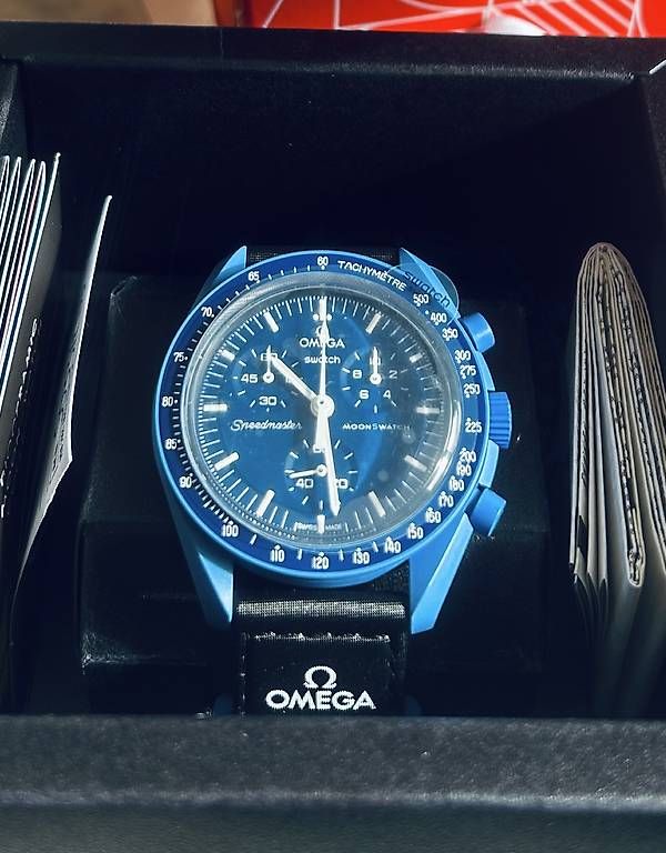 Orologi: Moonswatch Neptune 2025  – Usato da Colombier VD venduto da Xzbit