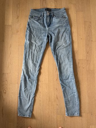 Skinny Jeans, Drykorn, hellblau, Gr. 27/34
