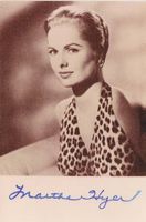 Martha Hyer 1924-2014 Autogramm signiert Foto 9x14cm
