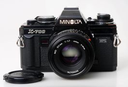 Minolta X-700 mit MD 50mm 1:1,7 TOP-Zustand