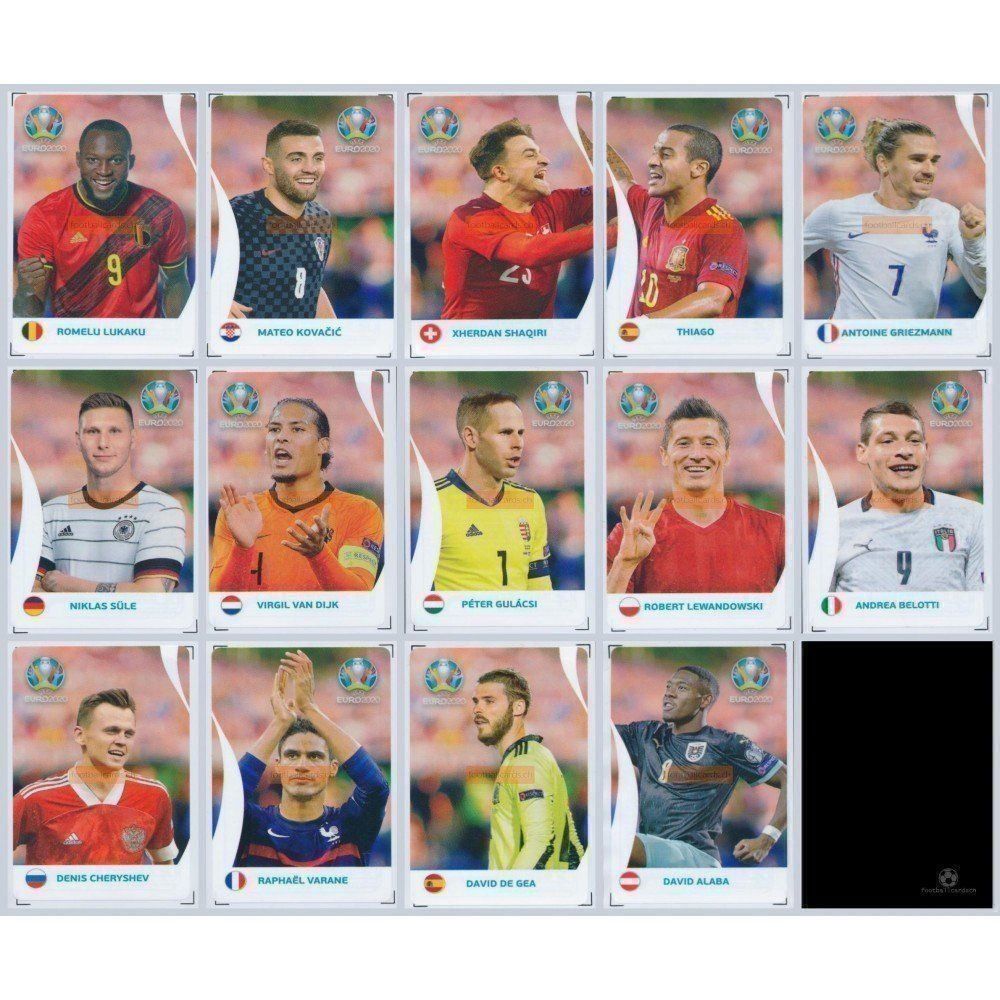 Coca-Cola Carte collezionabili: 8 Stk EURO 2020 Panini COCA COLA STICKER – Usato da Sursee venduto da Engel19
