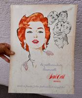 SWISS Hamol WERBEKARTON Semi Cold 50er/60er 43.5 x  32cm