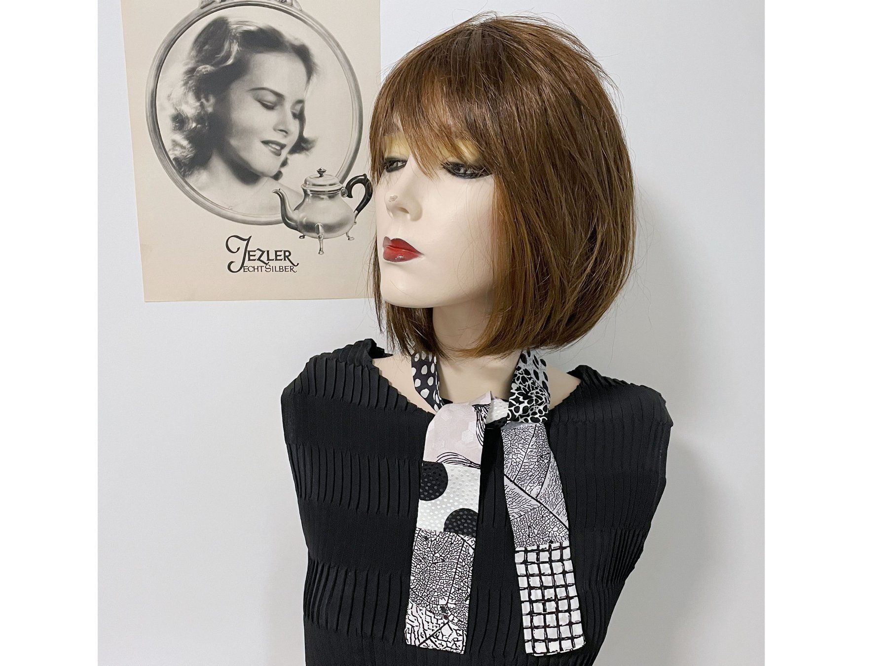 Foulard & Sciarpe: Twilly kleiner Schal Haarband Seide by Silvia-K Patchwork – Nuovo (secondo la descrizione) da Brüttisellen venduto da Buxus 1