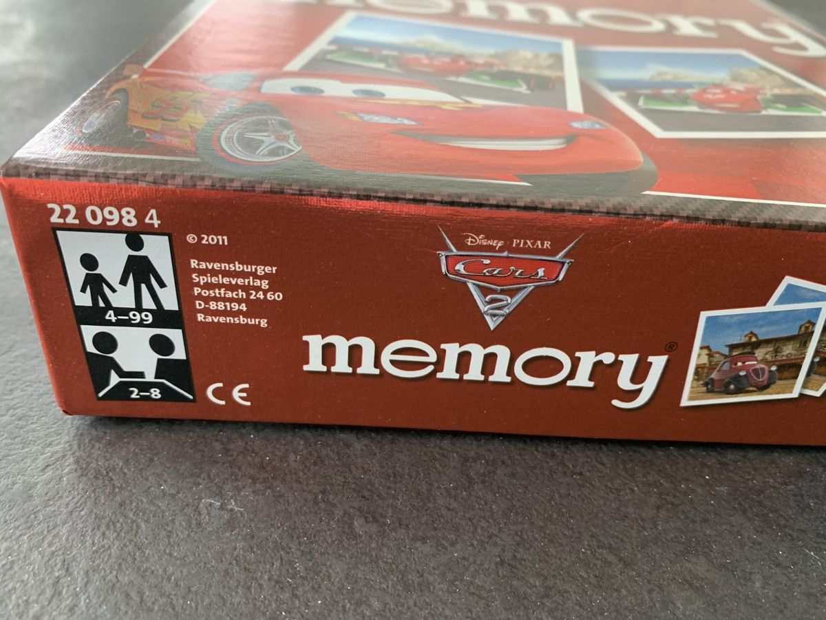 Ravensburger Spiele: Memory Cars Ravensburger – Gebraucht aus Killwangen von Zermatt5 3