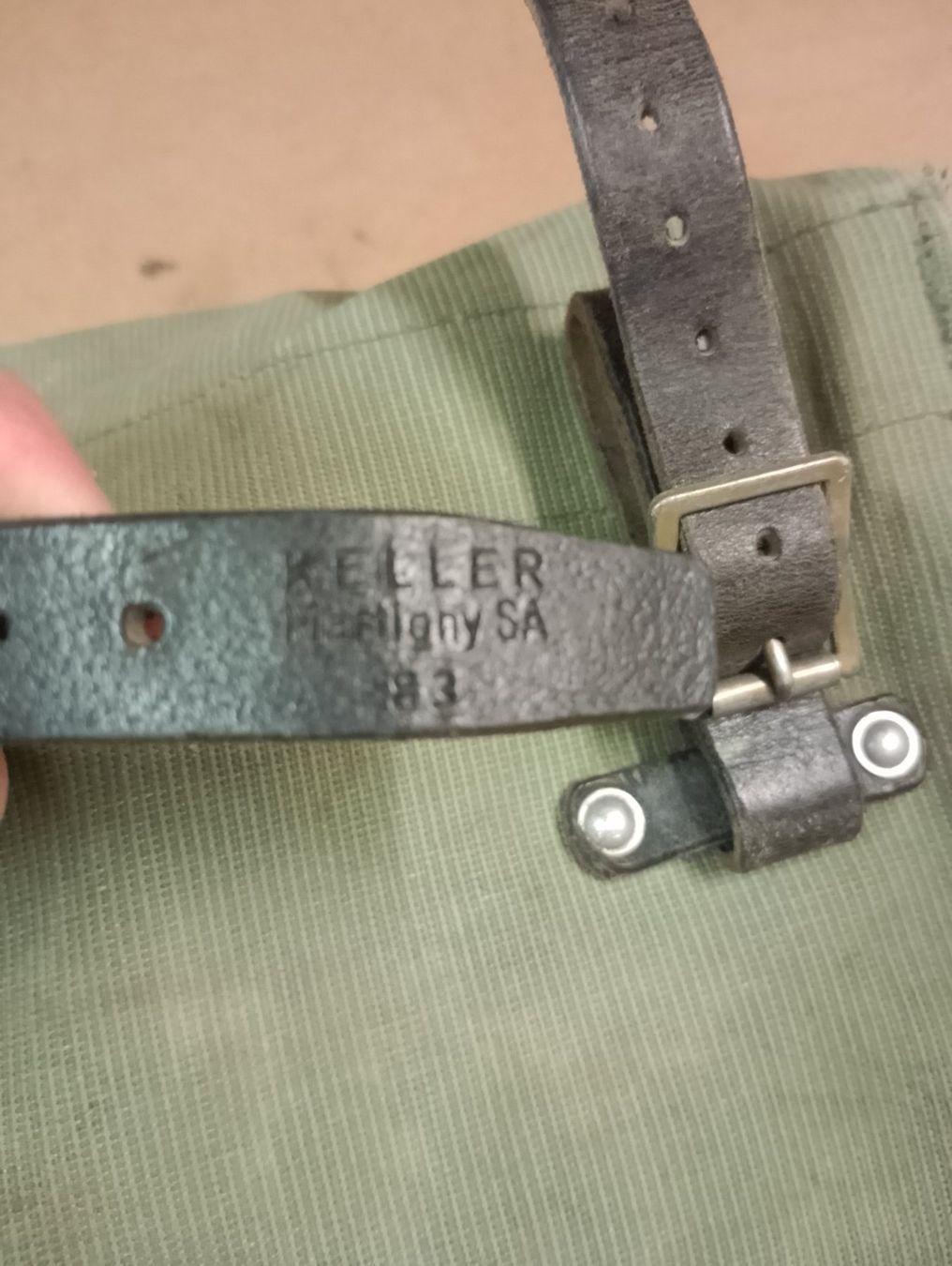 Schweizer Armee Uniformi: Mineur Tasche Schweizer Armee 1983 – Usato da Safenwil venduto da dodgewc12 5