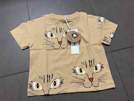 Mini Rodini NEU T-Shirt Katze 80/86