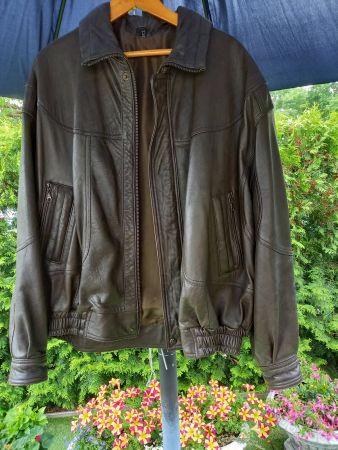 Herren Lederjacke, Gr L wenig getragen