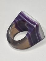Achat fullstone Fingerring