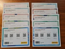 Swiss Crypto Stamps 2.0 / Briefmarken mit NFT