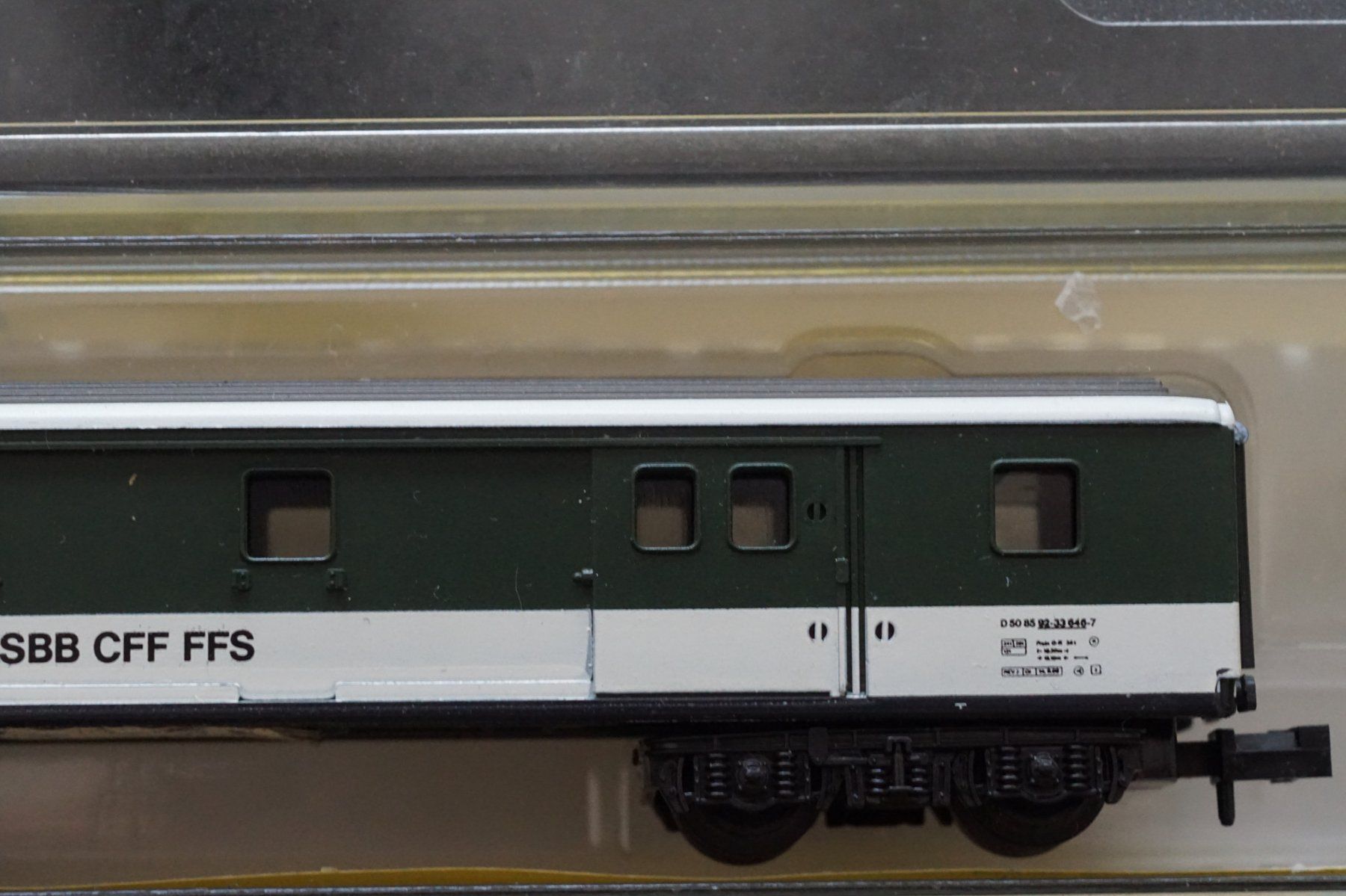 Trix Modellini di ferrovie: MINITRIX Gepäckwagen SBB Spur N – Usato da Gränichen venduto da iknow 2