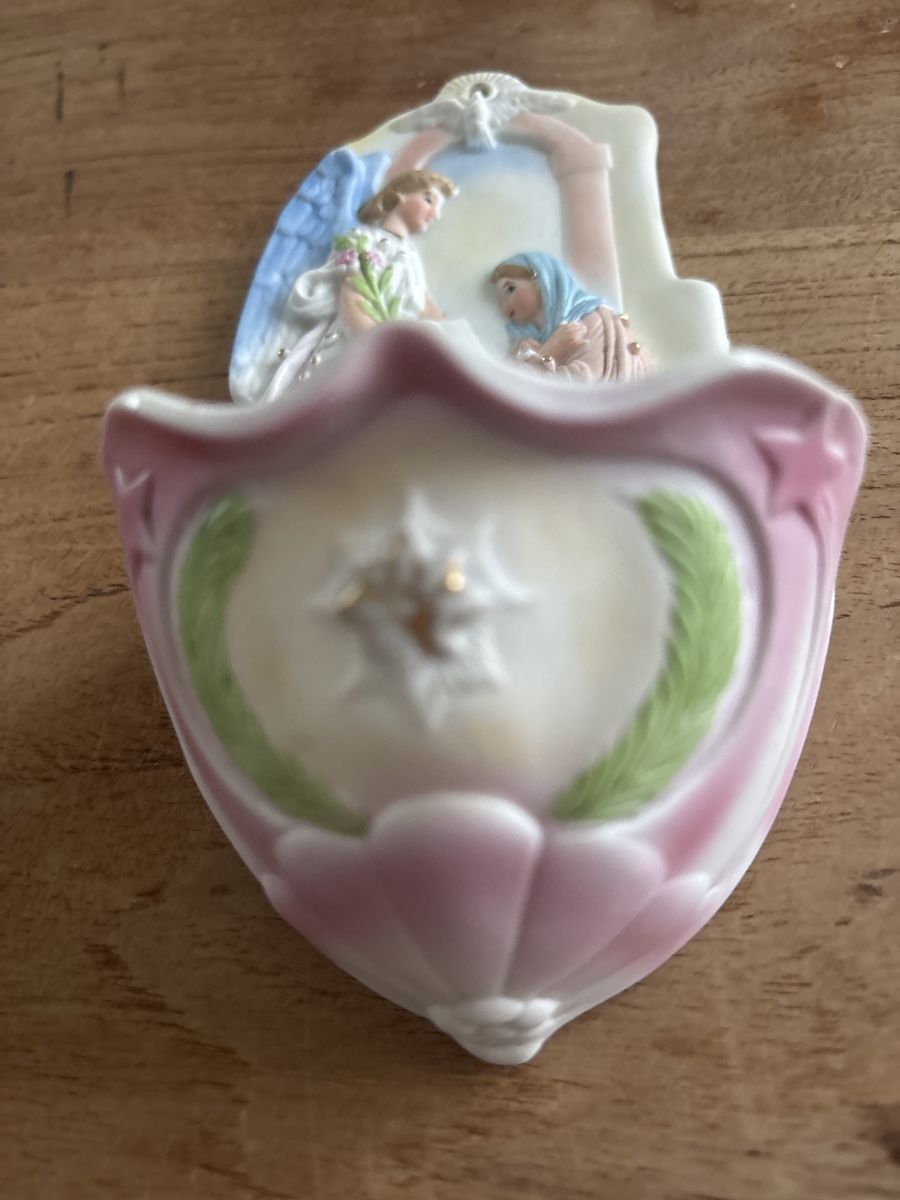 Statuette: Weihwassergeschirr alt – Usato da Kriens venduto da Wundertuete17 1