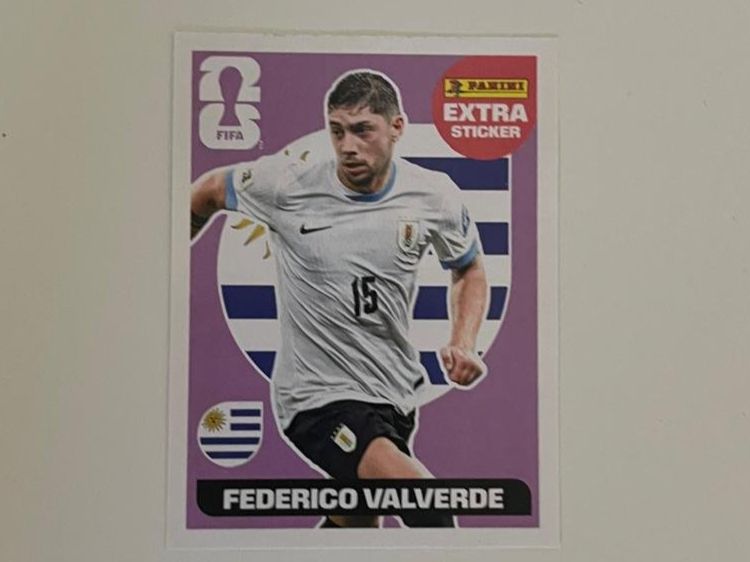 Panini Cartes à collectionner: Panini Extra Sticker Valverde – D'occasion à Steinhausen par Bobele
