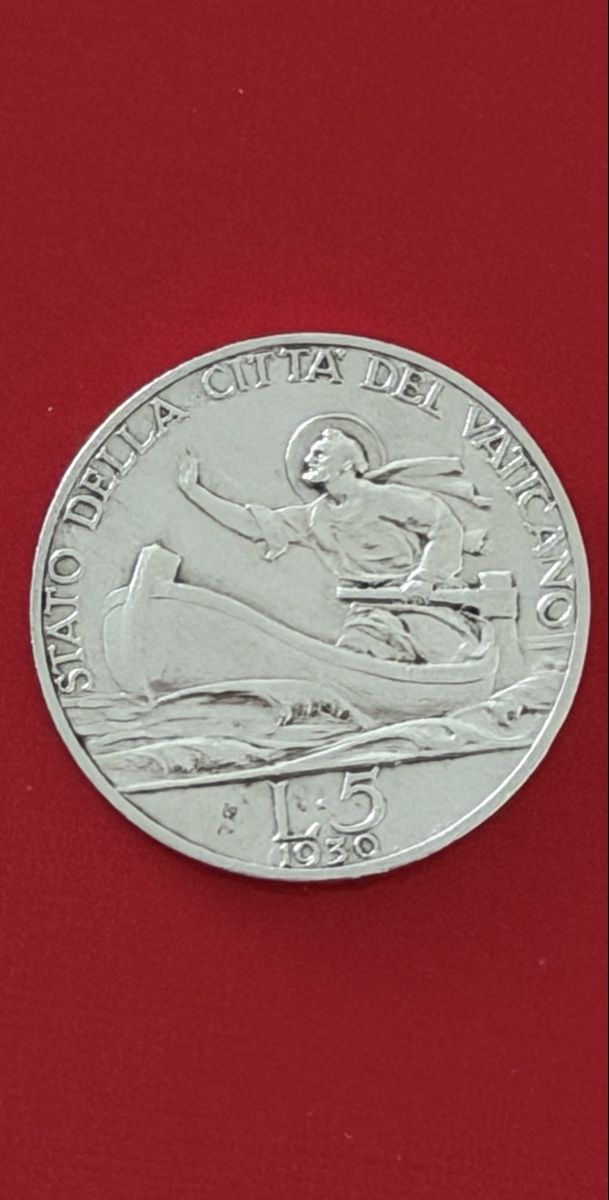 Tutti le monete: Vatican Pape Pio XI -  1930 – Usato da Petit-Lancy venduto da Solcarm 1