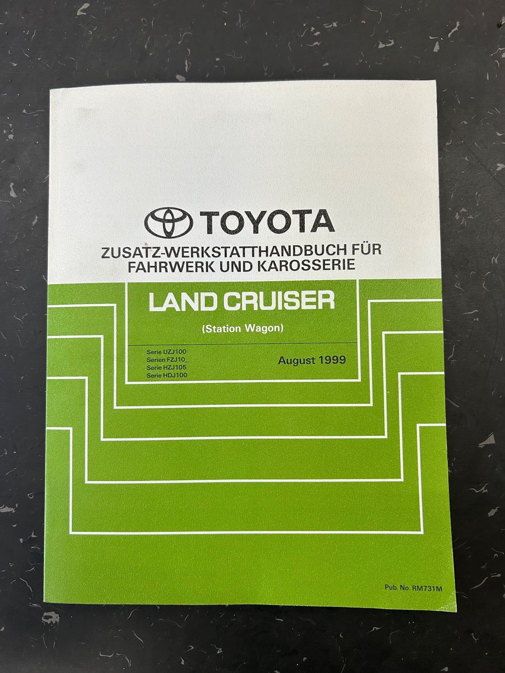 Libri: Toyota Land Cruiser Werkstatthandbuch – Usato da Wünnewil venduto da dav_96hq