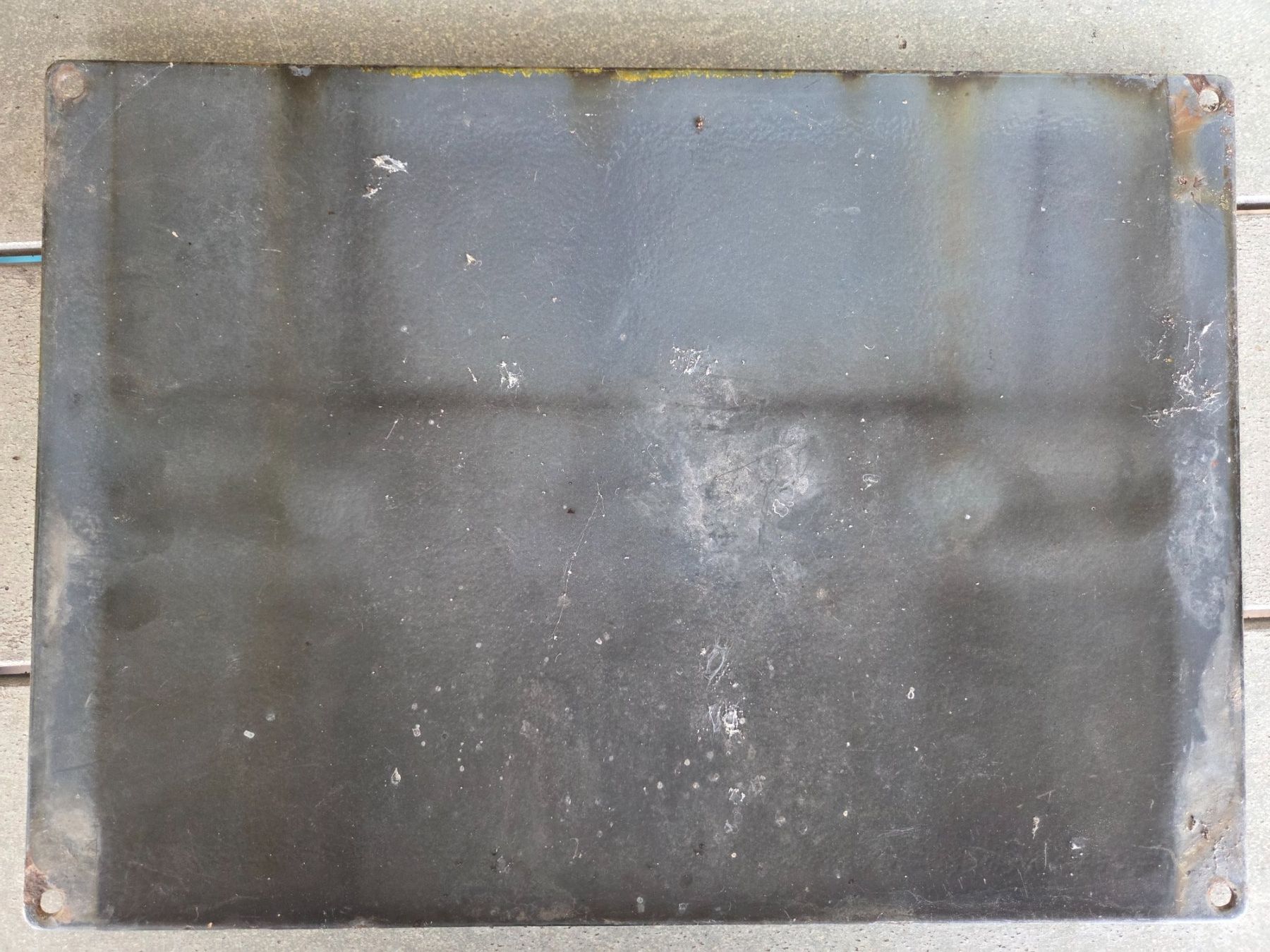 SBB/CFF/FFS Insegne: SBB Emailschild bombiert/gewölbt – Usato da Flums venduto da Cooker 1