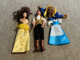 Disney , Die Schöne und das Biest Barbie Puppen, Set