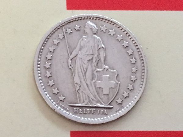 Alle Münzen: 1/2 Franken 1969 B + 1969 oMz – Gebraucht aus Elsau von herbybay 5