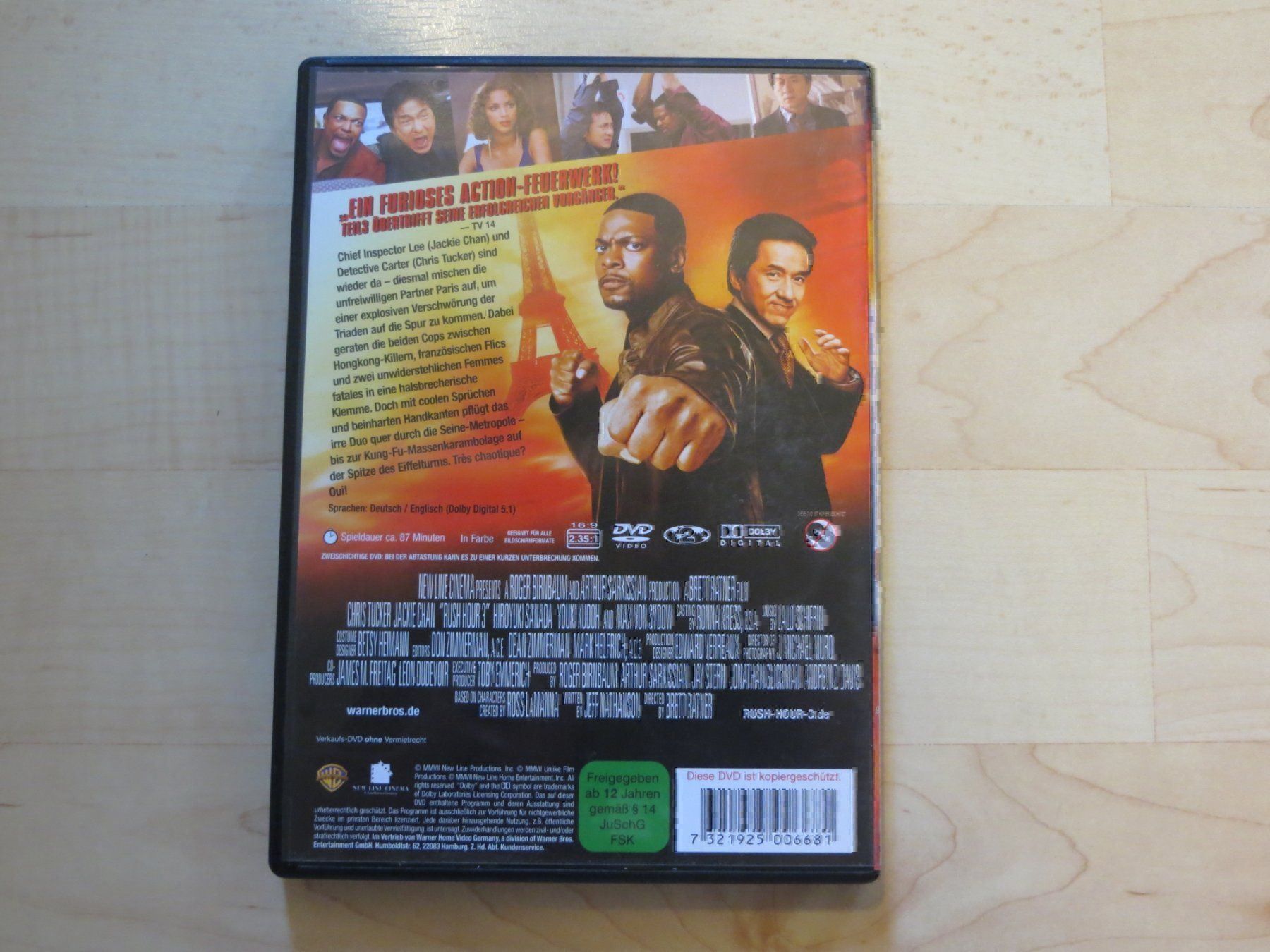 Tutti i DVDs: Rush Hour 3 / DVD – Usato da Embrach venduto da S24ch 1