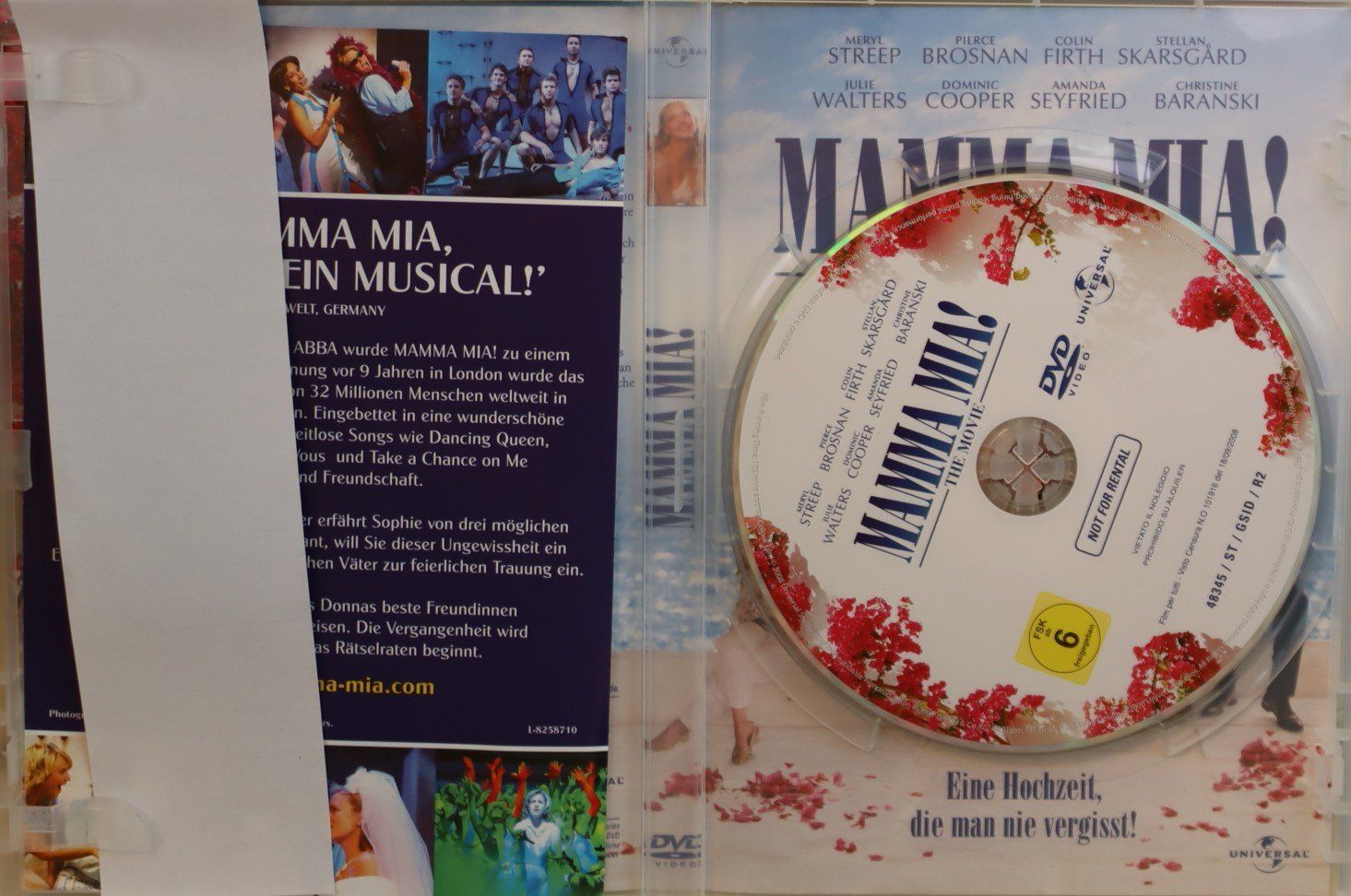 Tutti i DVDs: Mamma Mia – Usato da Luzern venduto da CONTENTI 1