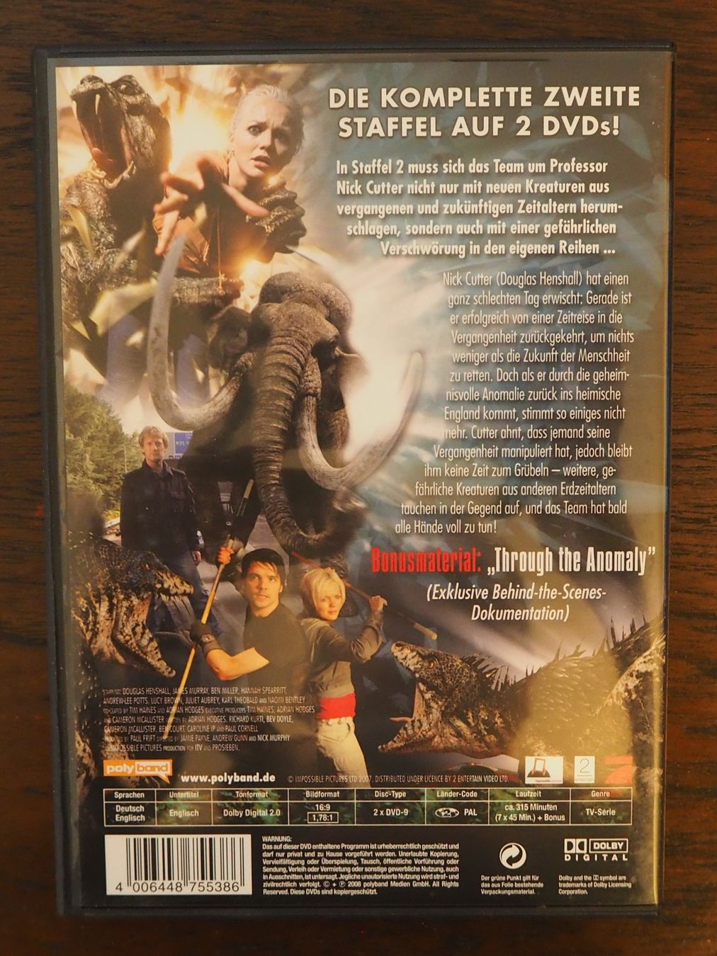 Tutti i DVDs: Primeval / Staffel 1 - 3 in einer Box – Usato da Chur venduto da dluli 3