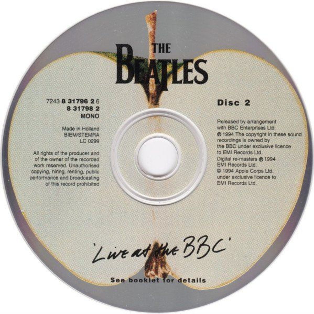 CD: DCD - The Beatles – Live At The BBC – Usato da Brunnen venduto da Barfly5 3
