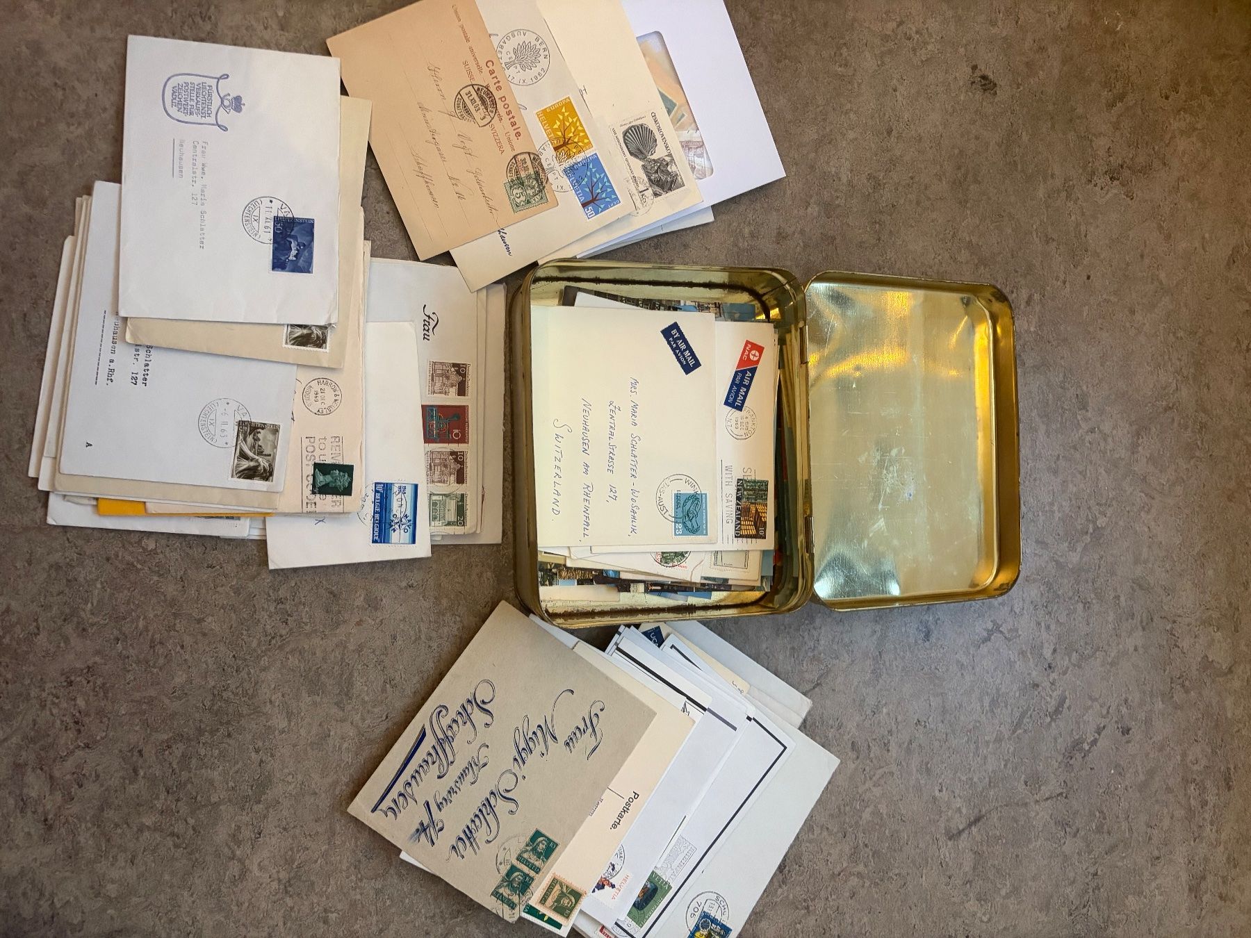 Alle Briefmarken: Briefmarkensammlung – Gebraucht aus Aedermannsdorf von Ludi_91 1