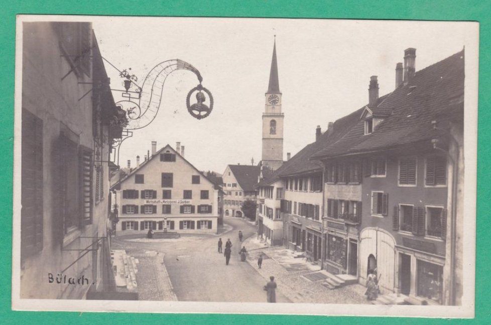 Ansichtskarten: Bülach 1919 Antike Ansichtskarte – Gebraucht aus Aadorf von Greg19