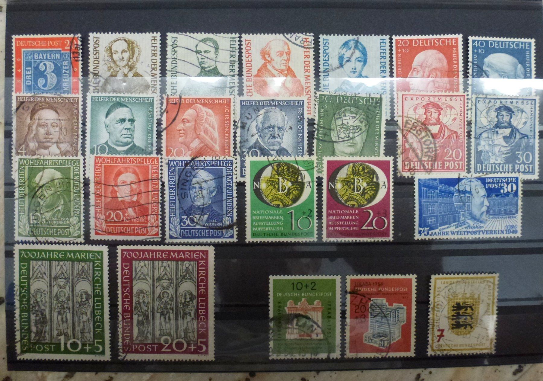 Tutti i francobolli: Lot ++ Sammlung BRD ab 1949 – Usato da Walkringen venduto da Casablanca777