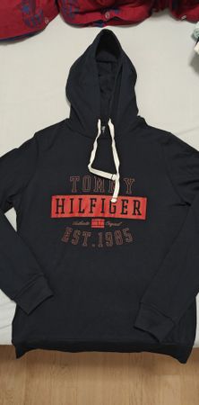Tommy Hilfiger Kapuzenpullover dunkelblau neuwertig Grösse S