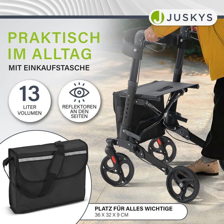 Gehhilfen: Aluminium Rollator Vital mit Sitz – Neu und originalverpackt aus Kreuzlingen von DealBlitz 6