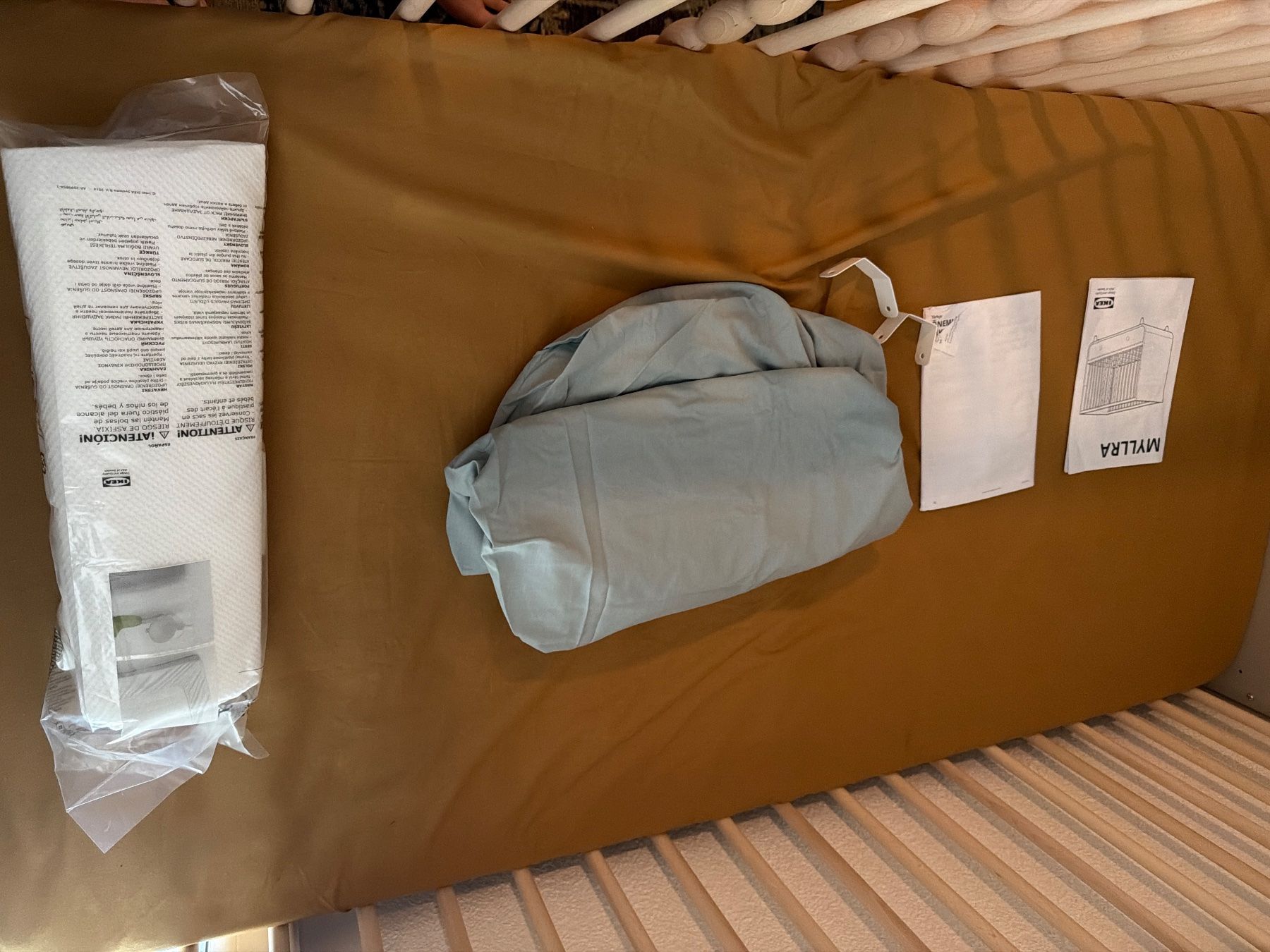 Betten: Babybett Myllra – Neu (gemäss Beschreibung) aus Grüningen von hamster889 3