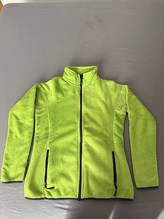 Pile CMP uomo verde fluo, taglia M